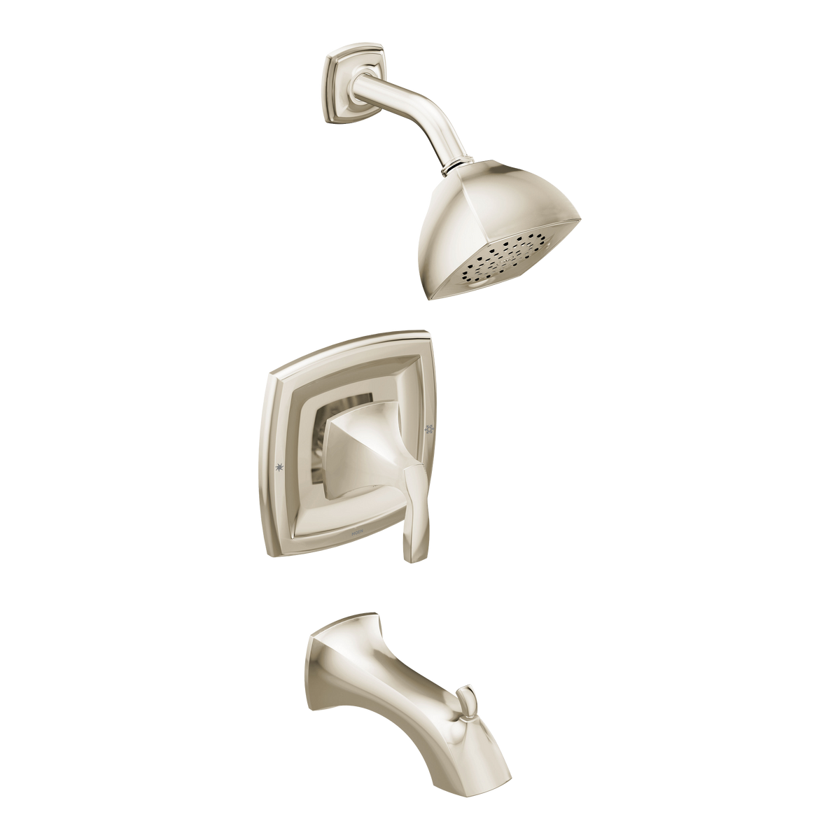Moen Voss Posi-Temp Tub/Shower T2693 in Polished Nickel (T2693NL)