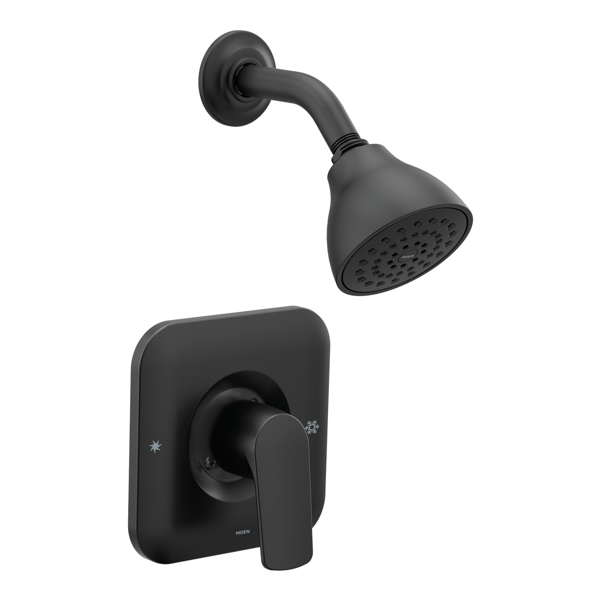 Moen Rizon Posi-Temp Eco-Performance Shower T2812EP in Matte Black (T2812EPBL)