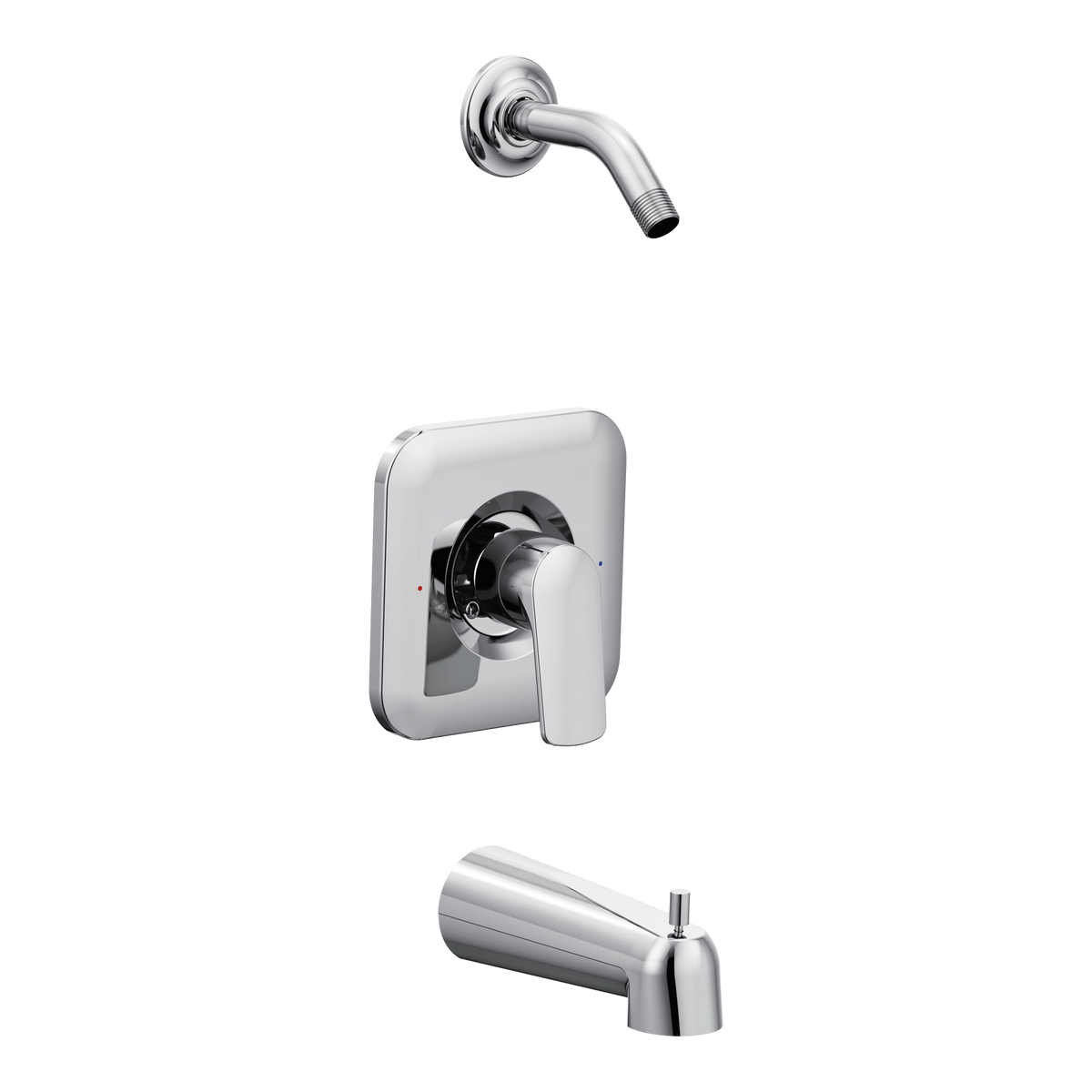 Moen Rizon Posi-Temp Tub/Shower - No Head T2813NH in Chrome (T2813NH)