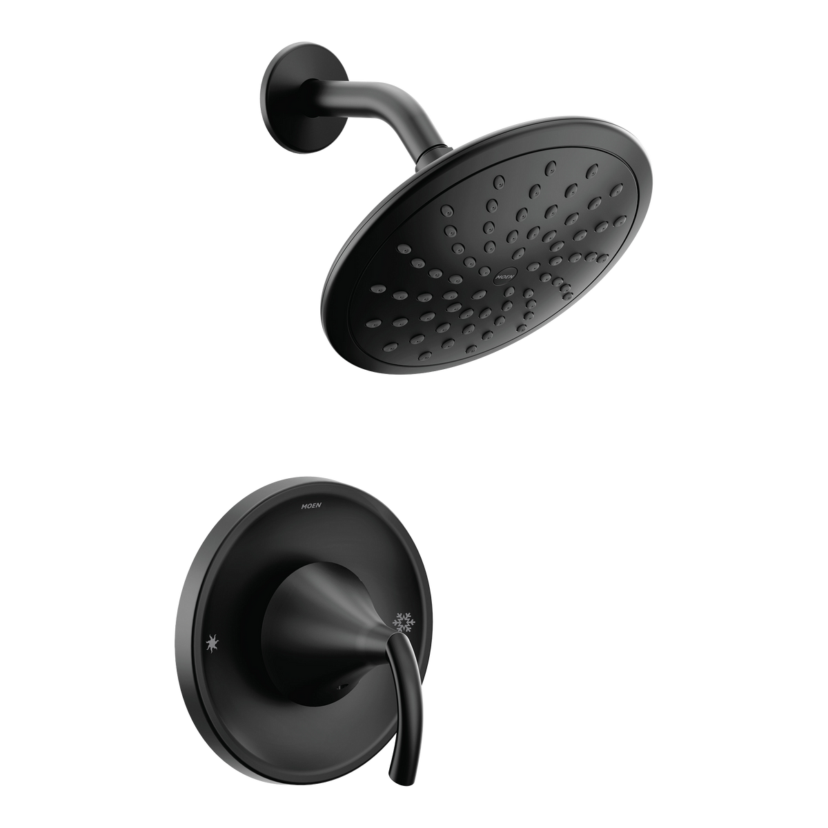 Moen Glyde Posi-Temp Eco-Performance Shower T2842EP in Matte Black (T2842EPBL)