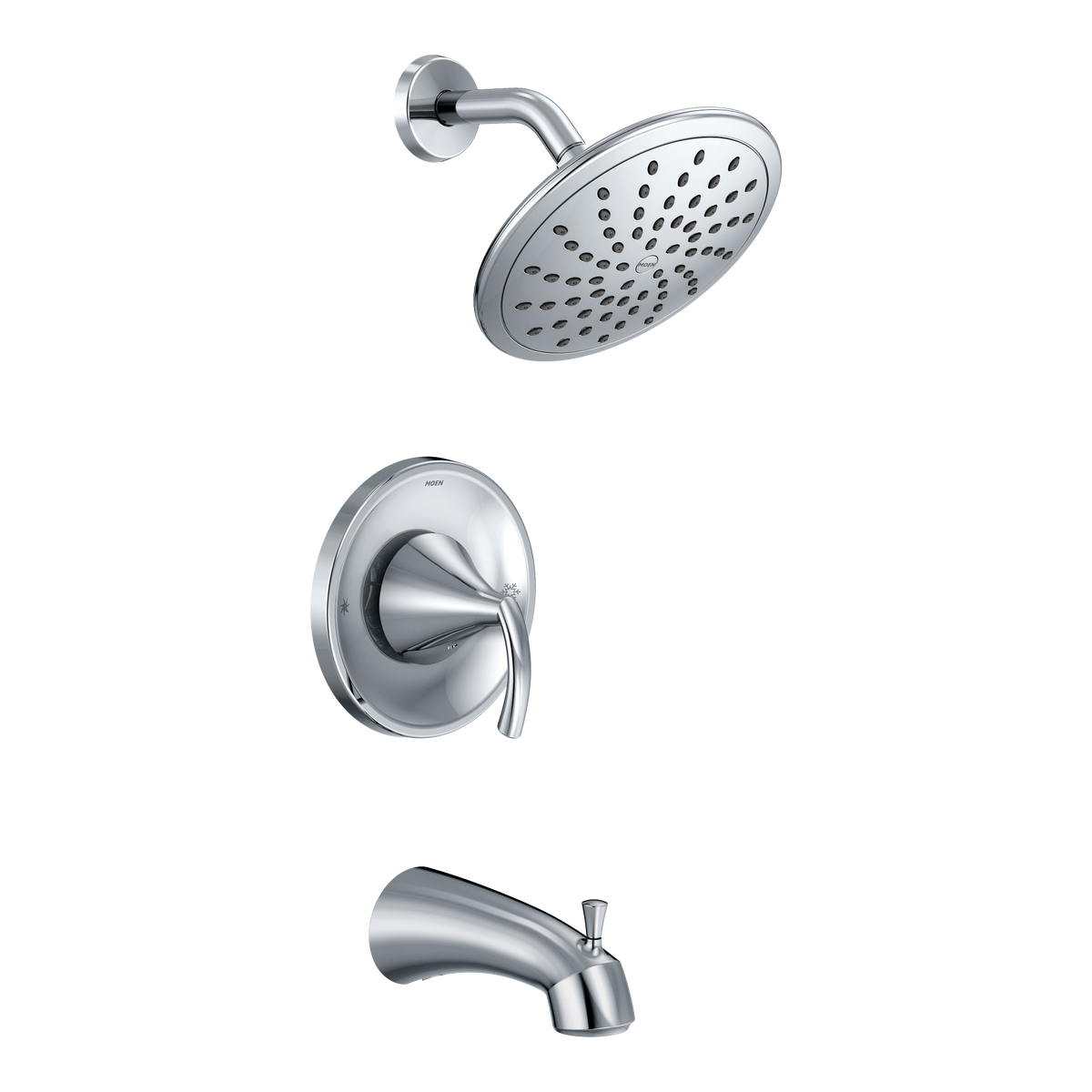 Moen Glyde Posi-Temp Eco-Performance Tub/Shower T2843EP in Chrome (T2843EP)