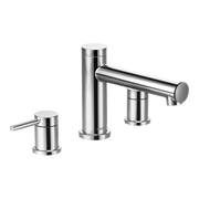 Moen Align Two-Handle Non-Diverter Roman Tub Faucet T393 in Chrome (T393)