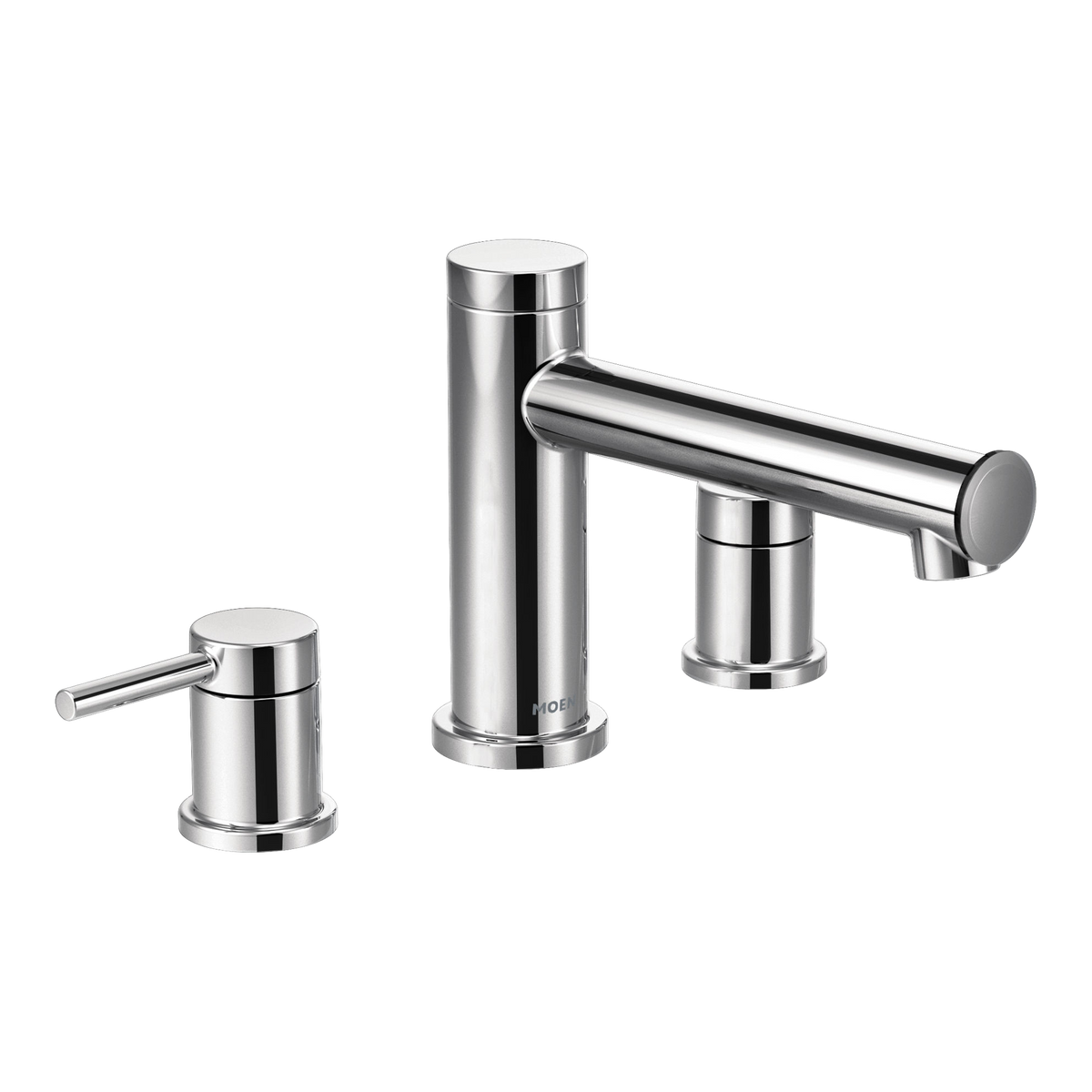 Moen Align Two-Handle Non-Diverter Roman Tub Faucet T393 in Chrome (T393)