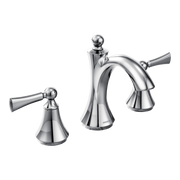 Moen Wynford Two-Handle High-Arc Bathroom Faucet T4520 in Chrome (T4520)