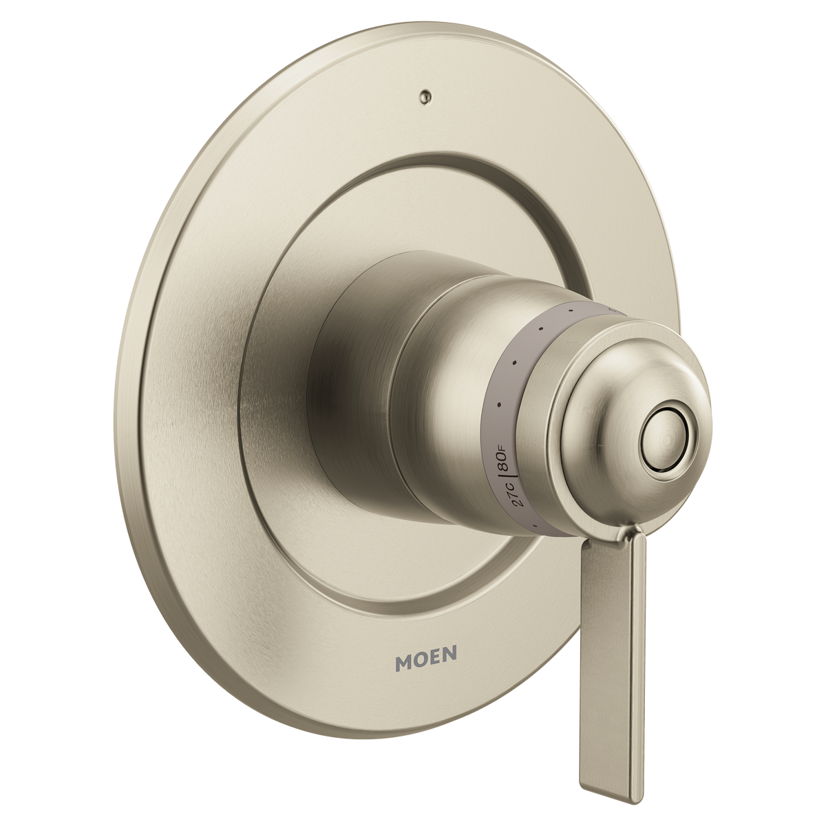 Moen Kingsley Two-Handle High-Arc Widespread Bathroom Faucet T4621 in Brushed Nickel (T4621BN)