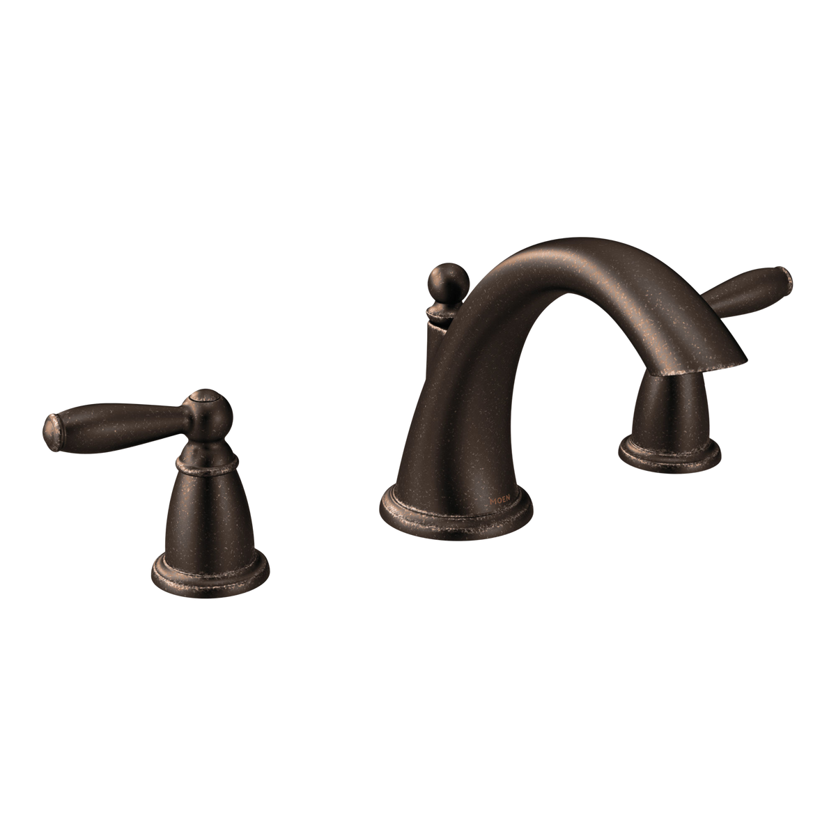 Moen Brantford Two-Handle Low-Arc Roman Tub Faucet T4943 in Oil Rubbed Bronze (T4943ORB)