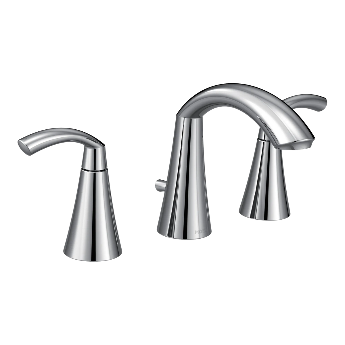 Moen Glyde Two-Handle High-Arc Bathroom Faucet TV6173 in Chrome (TV6173) - view 2