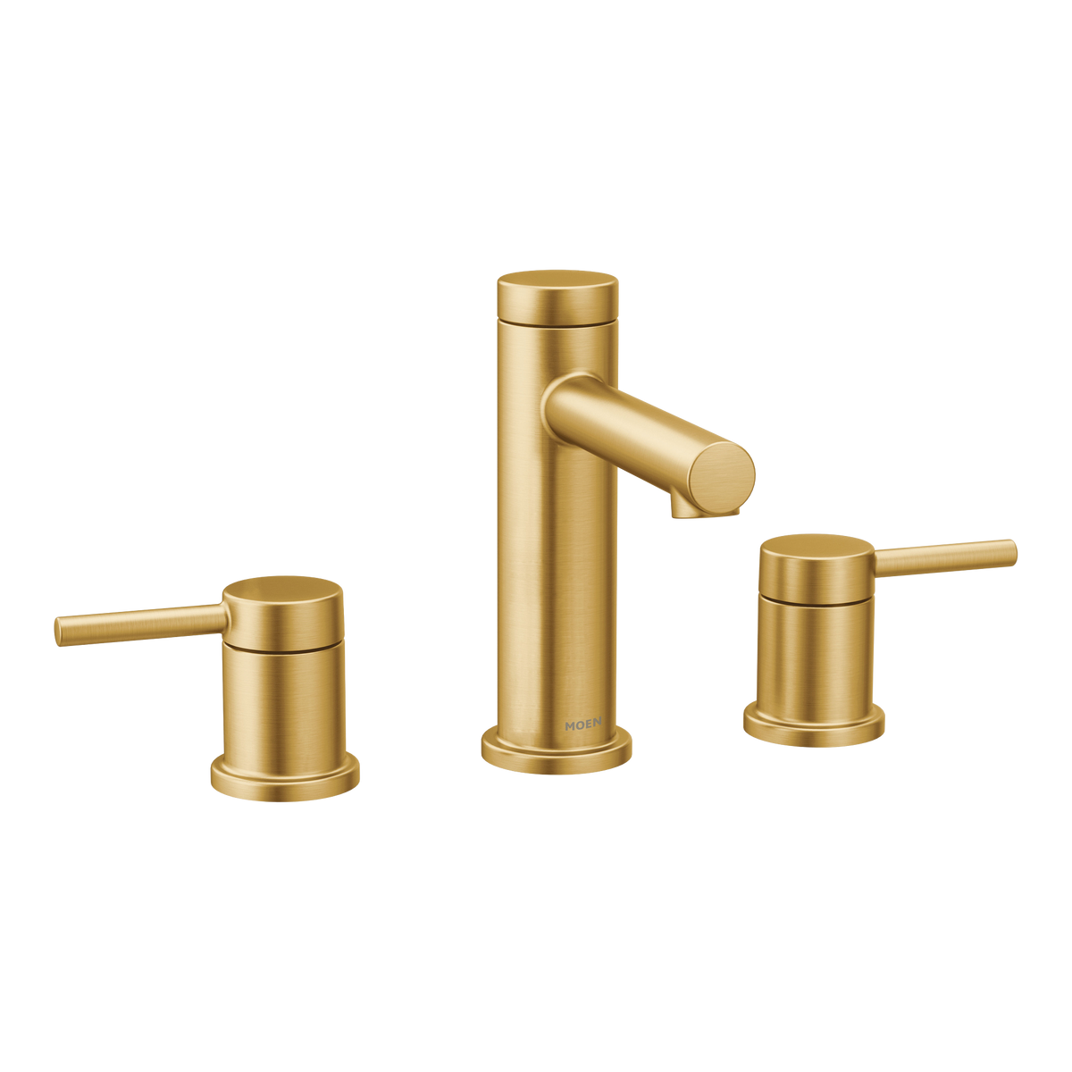 Moen Align Two-Handle High-Arc Bathroom Faucet T6193 in Brushed Gold (T6193BG)