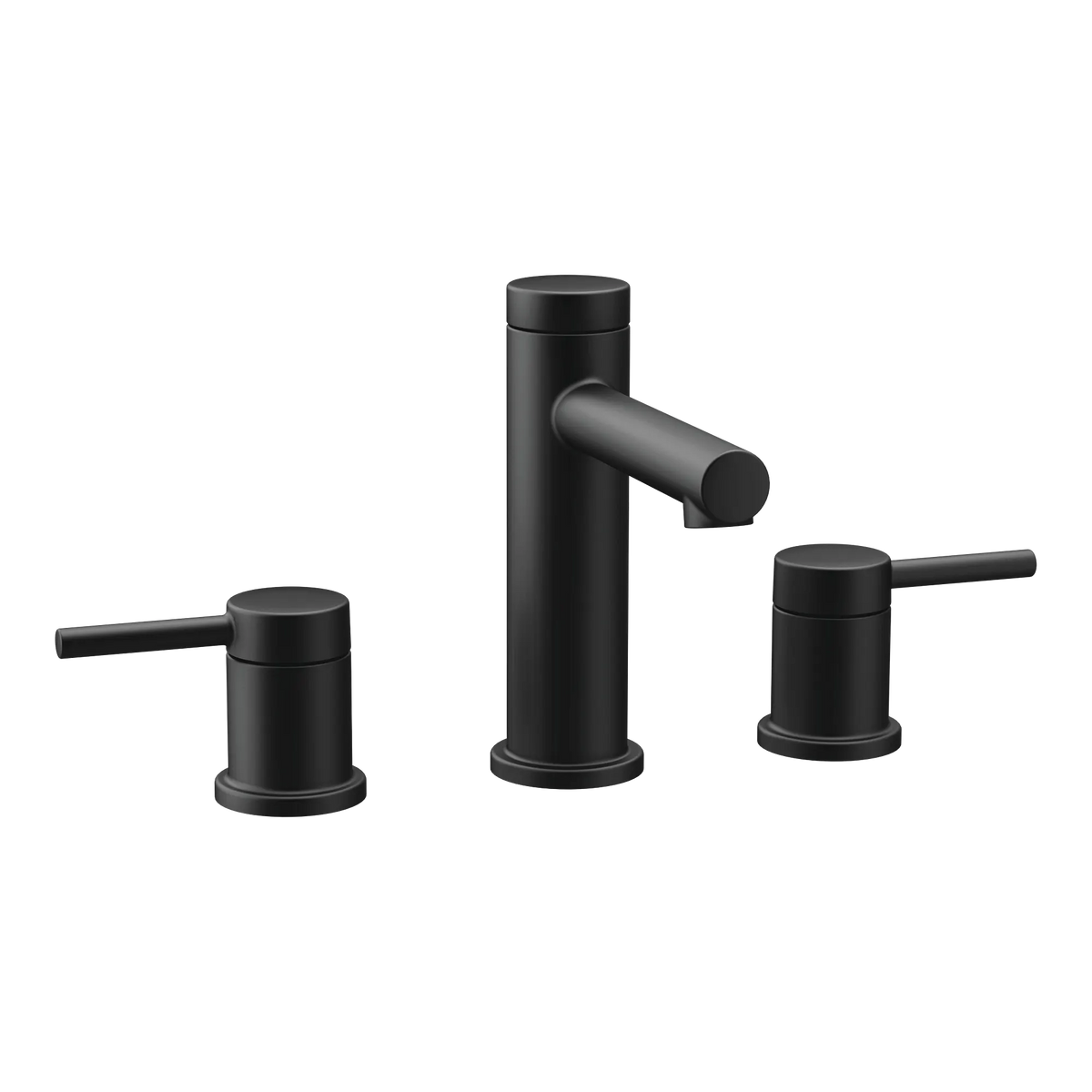 Moen Align Two-Handle High-Arc Bathroom Faucet T6193 in Matte Black (T6193BL) - view 2