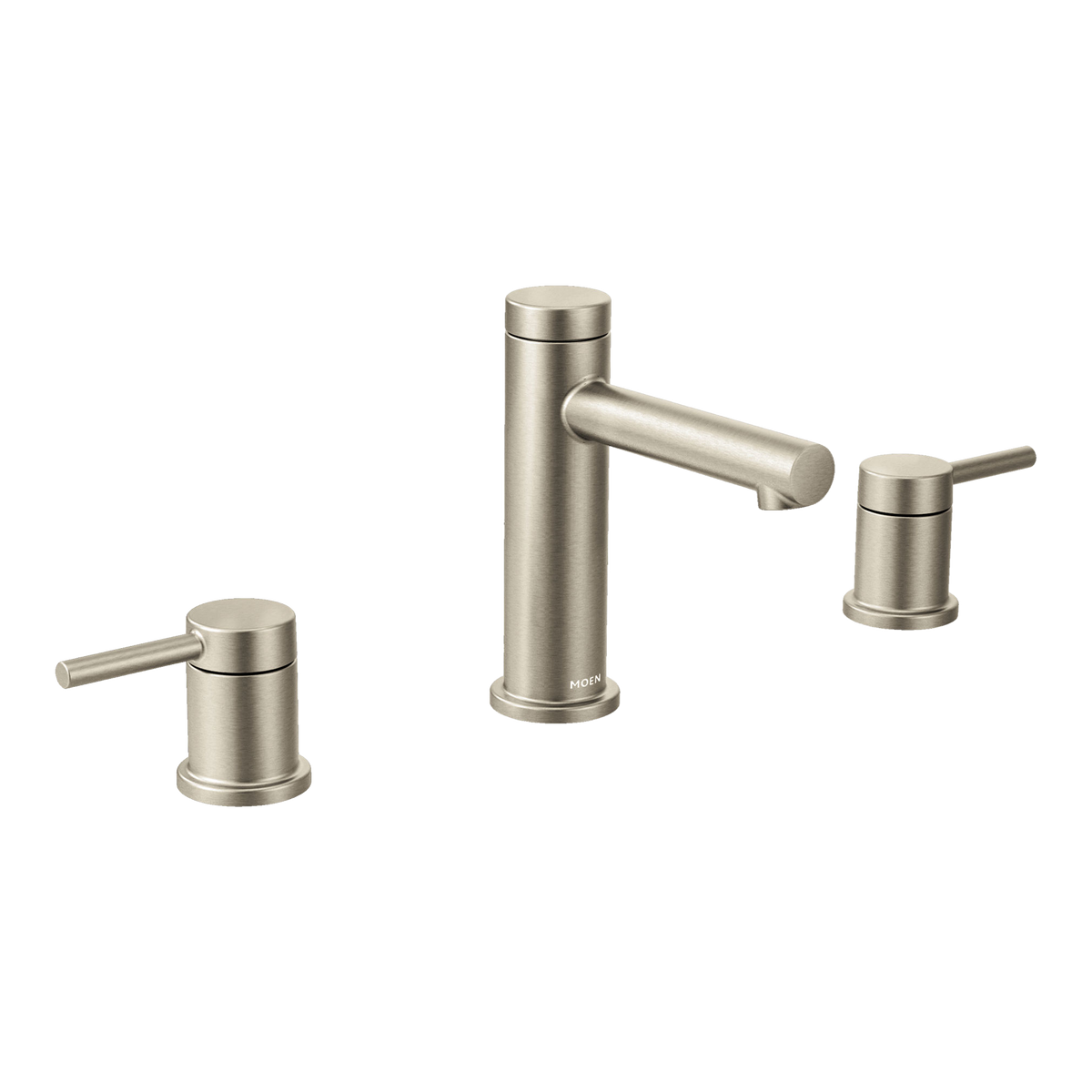 Moen Align Two-Handle High-Arc Bathroom Faucet T6193 in Brushed Nickel (T6193BN)