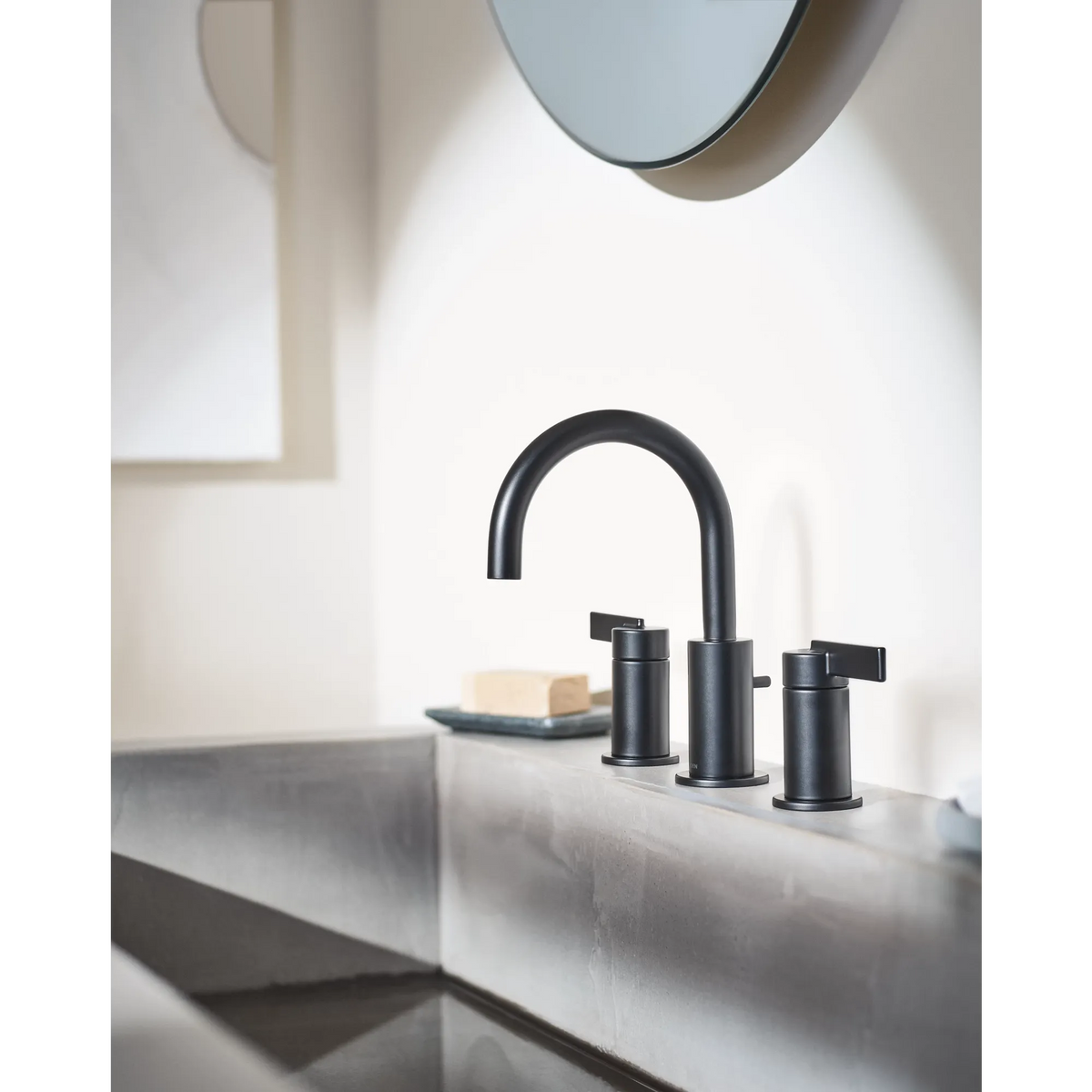 Moen Cia Two-Handle Bathroom Faucet T6222 in Brushed Gold (T6222BG) - view 3