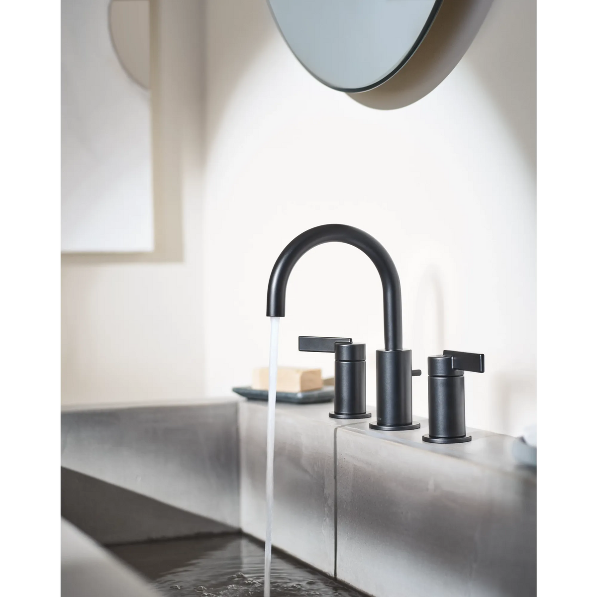 Moen Cia Two-Handle Bathroom Faucet T6222 in Brushed Nickel (T6222BN) - view 4