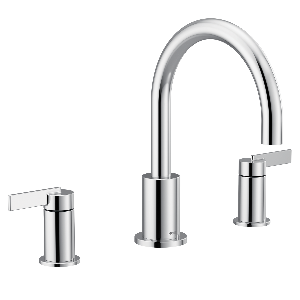 Moen Cia Two-Handle Non-Diverter Roman Tub Faucet T6223 in Chrome (T6223)