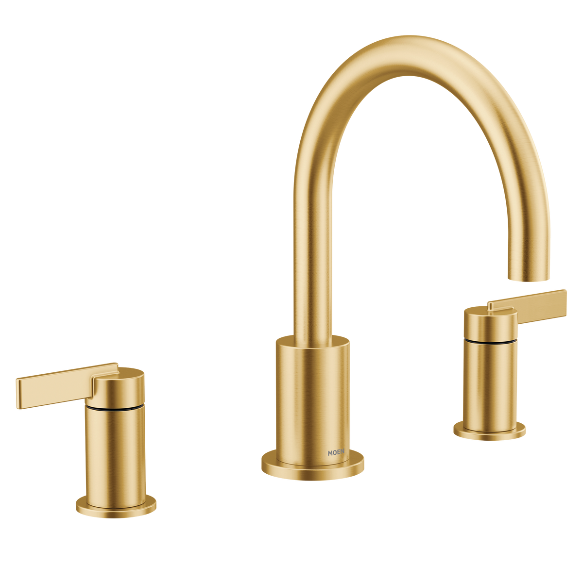 Moen Cia Two-Handle Non-Diverter Roman Tub Faucet T6223 in Brushed Gold (T6223BG)