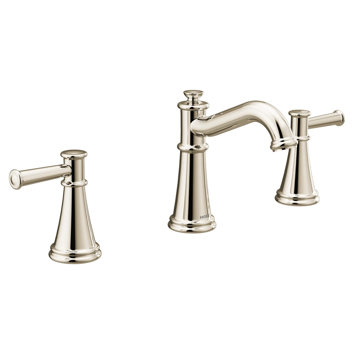 Moen Belfield Two-Handle High-Arc Bathroom Faucet T6405 in Polished Nickel (T6405NL) - view 2
