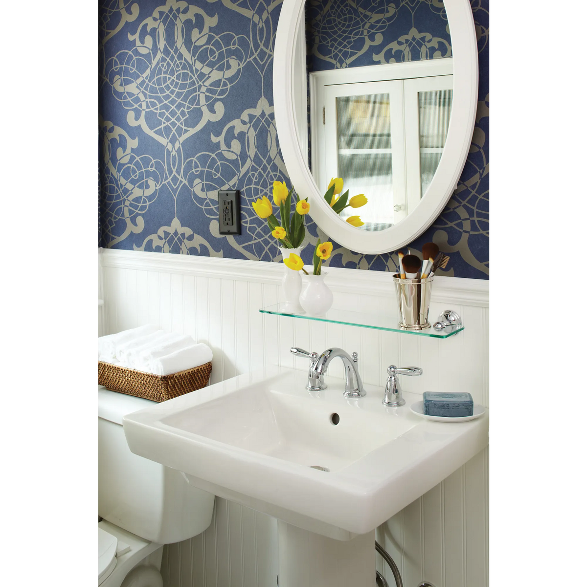 Moen Preston Vanity Shelf DN8490 in Chrome (DN8490CH) - view 3