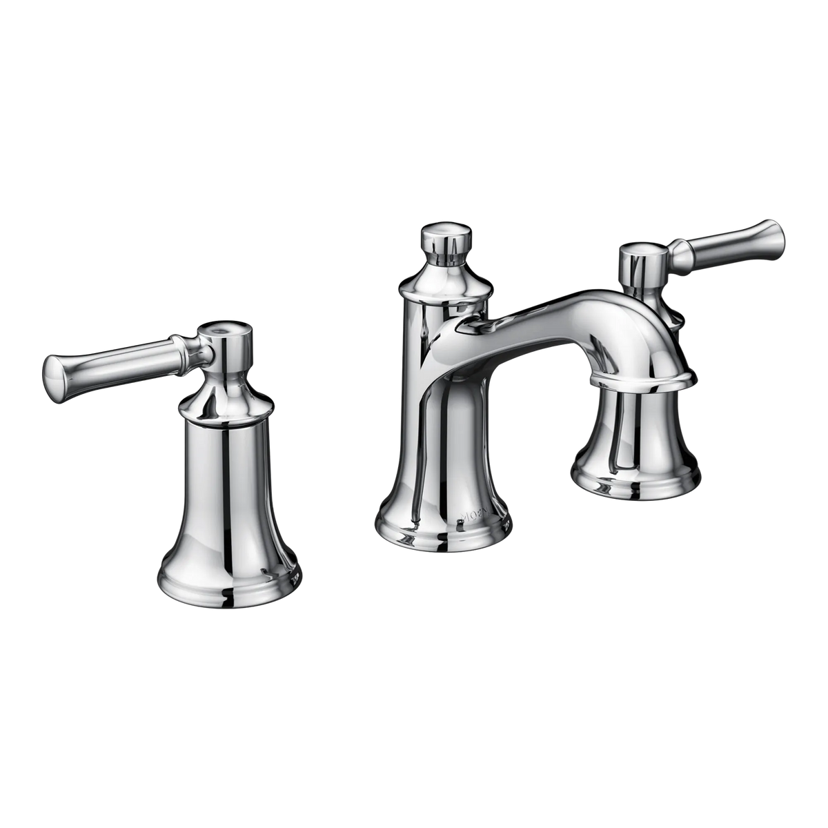 Moen Dartmoor Two-Handle High-Arc Bathroom Faucet TV6805 in Chrome (TV6805) - view 2