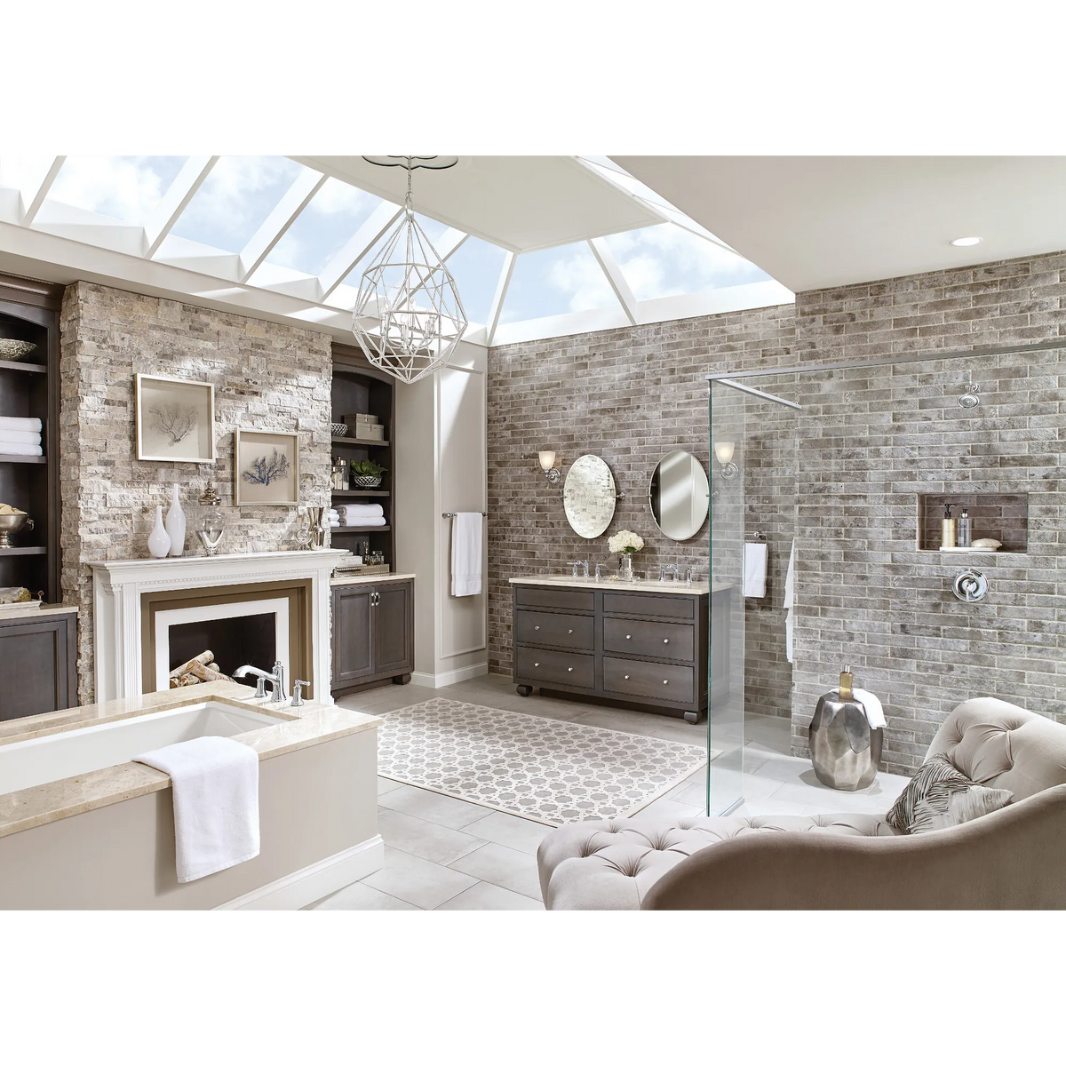 Moen Dartmoor Posi-Temp Tub/Shower T2183 in Brushed Nickel (T2183BN) - view 2