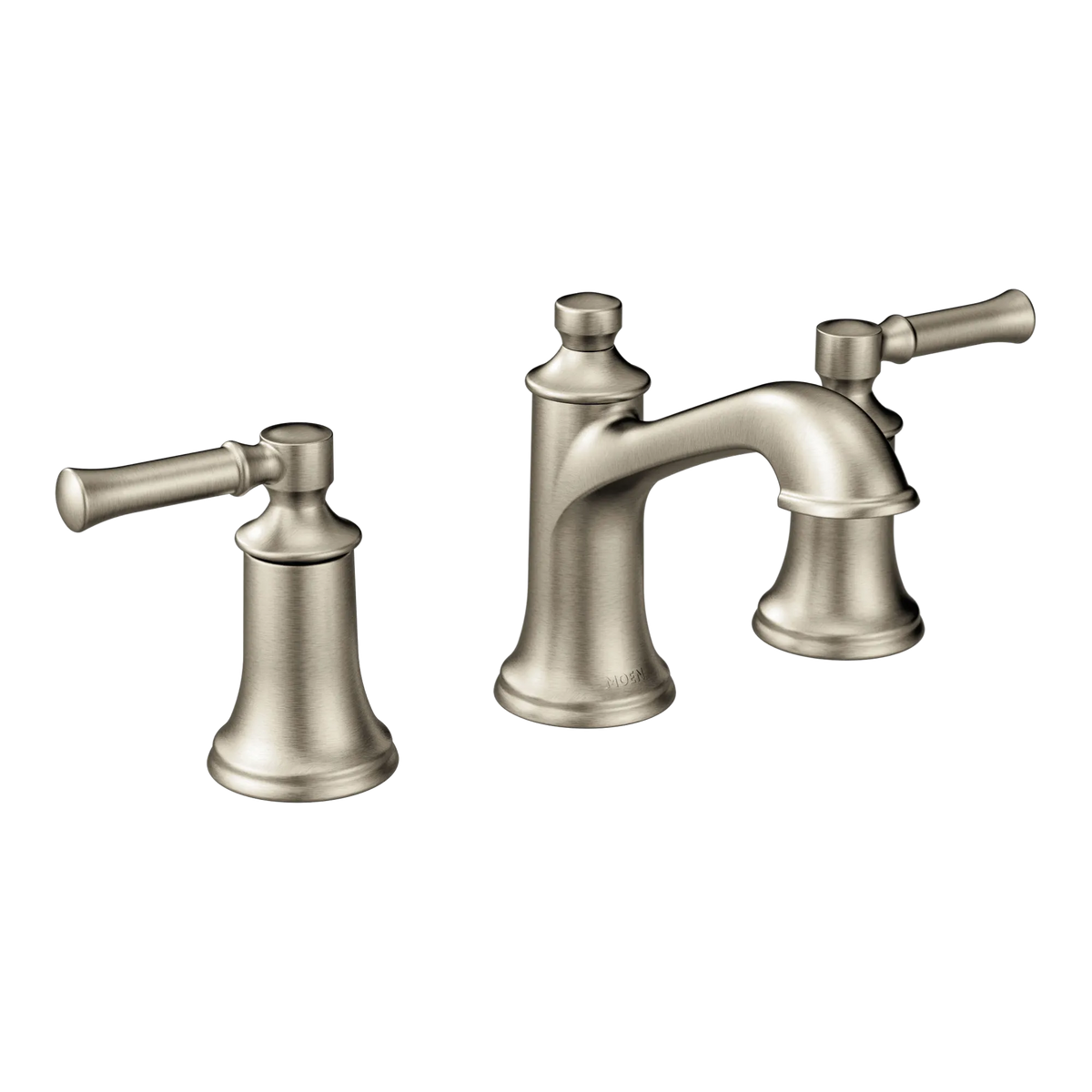 Moen Dartmoor Two-Handle High-Arc Bathroom Faucet TV6805 in Brushed Nickel (TV6805BN) - view 2