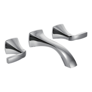 Moen Voss Two-Handle Wall Mount Bathroom Faucet T6906 in Chrome (T6906)