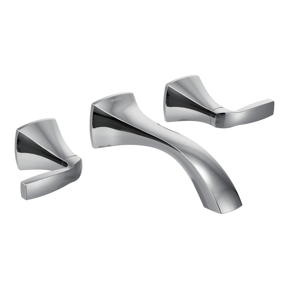 Moen Voss Two-Handle Wall Mount Bathroom Faucet T6906 in Chrome (T6906)