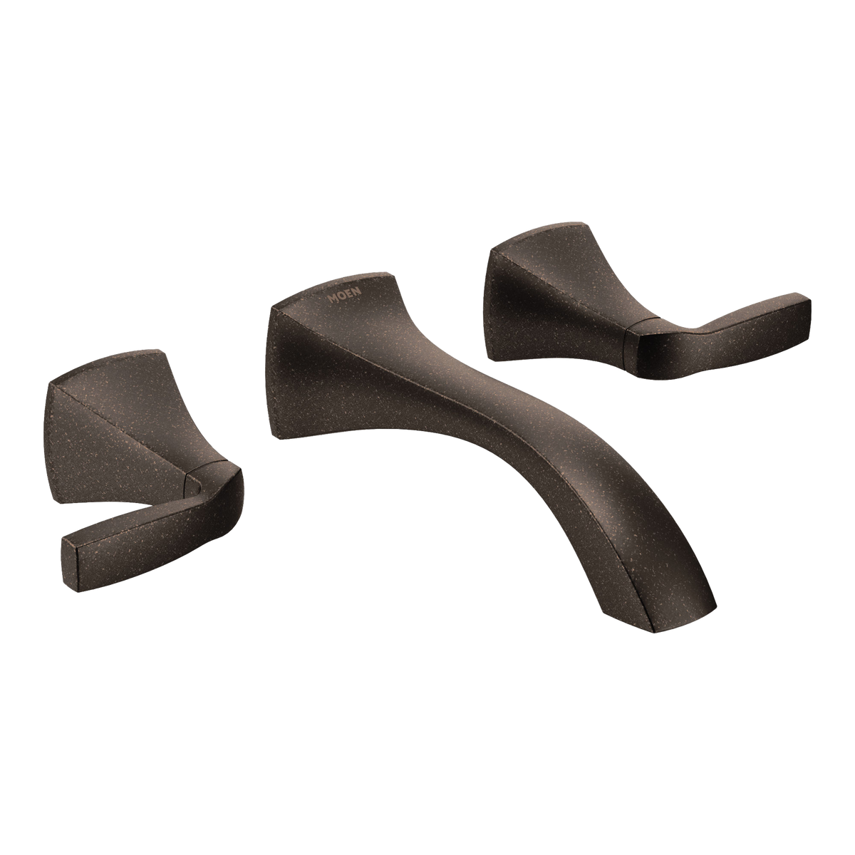 Moen Voss Two-Handle Wall Mount Bathroom Faucet T6906 in Oil Rubbed Bronze (T6906ORB)