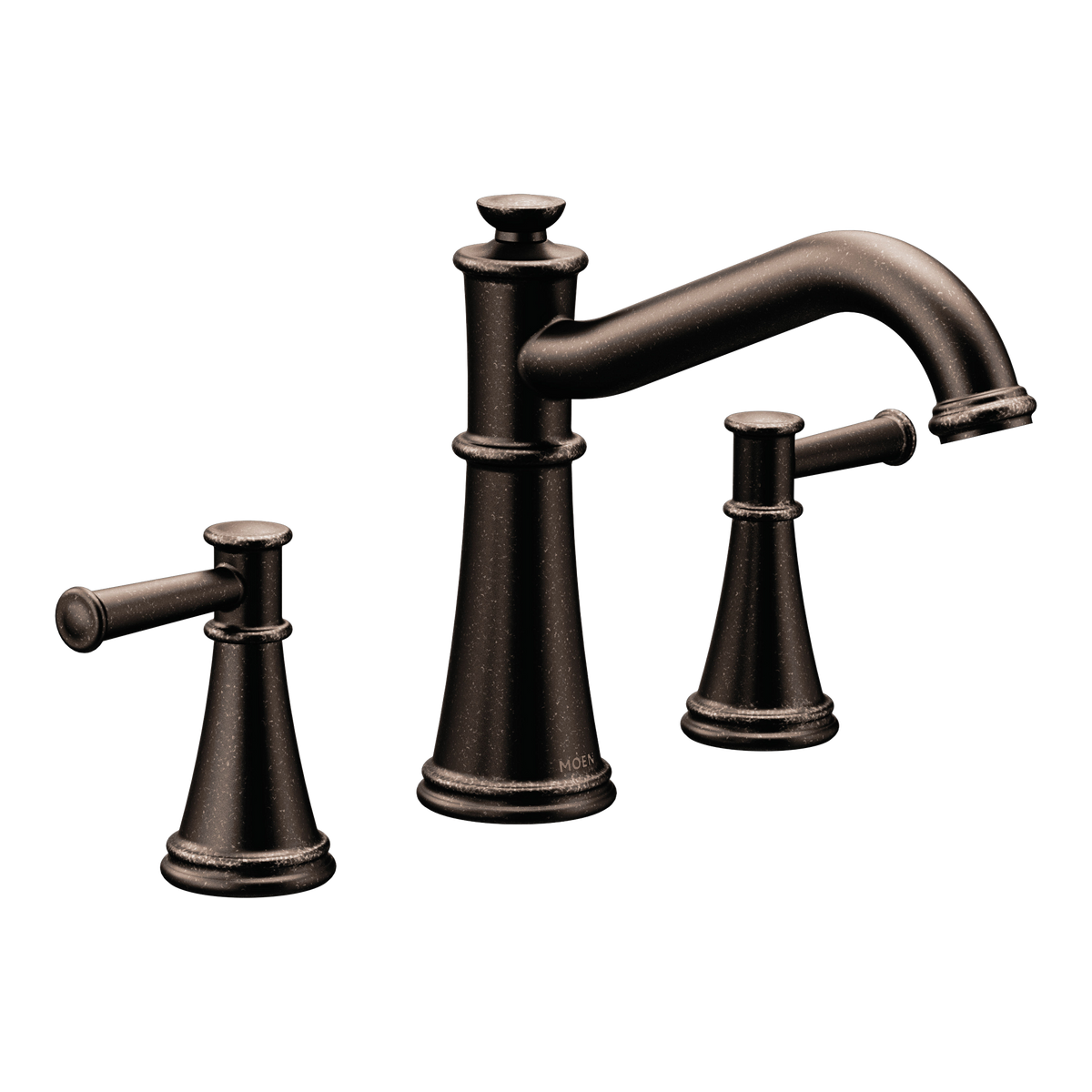 Moen Belfield Two-Handle Non-Diverter Roman Tub Faucet T9023 in Oil Rubbed Bronze (T9023ORB)