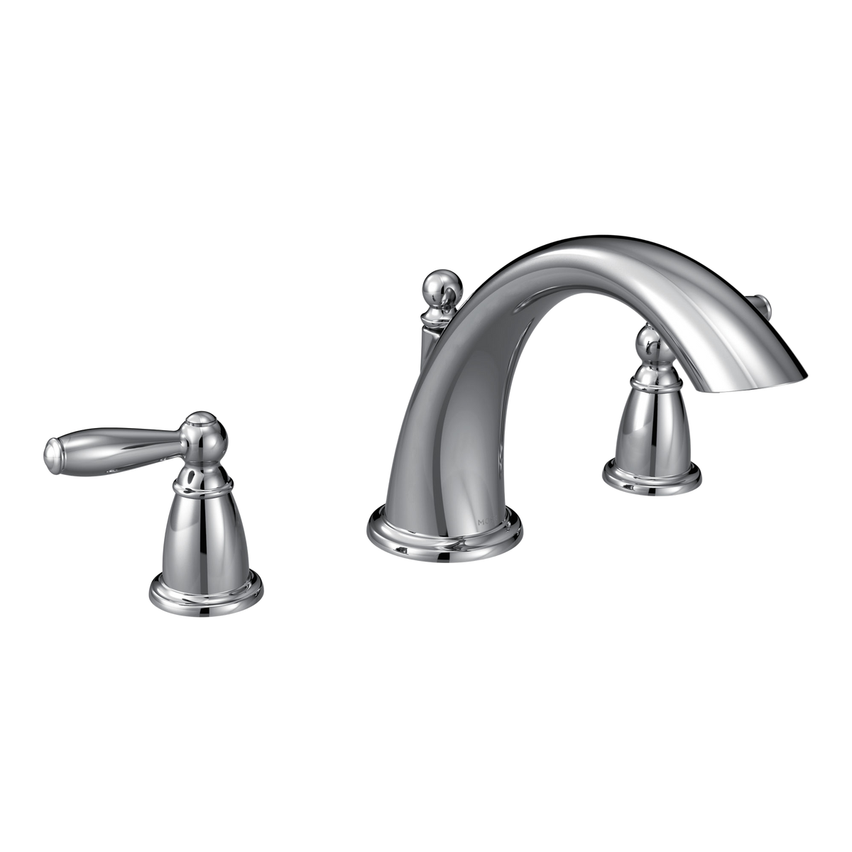 Moen Brantford Two-Handle Low-Arc Roman Tub Faucet T933 in Chrome (T933)