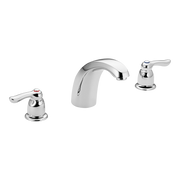 Moen Chateau Two-Handle Low-Arc Roman Tub Faucet T994 in Chrome (T994)