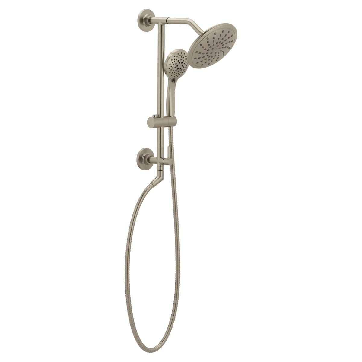 Moen One-Function 8" Diameter Spray Head Standard 6345 in Brushed Nickel (6345BN) - view 4