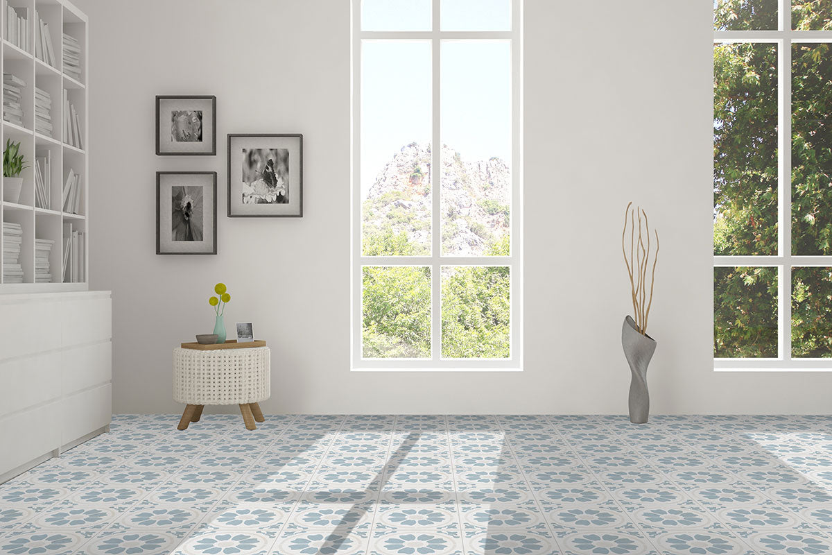 MSI Kenzzi Tamensa 8 x 8 Matte Porcelain tile (NTAM8X8) – MSI room scene