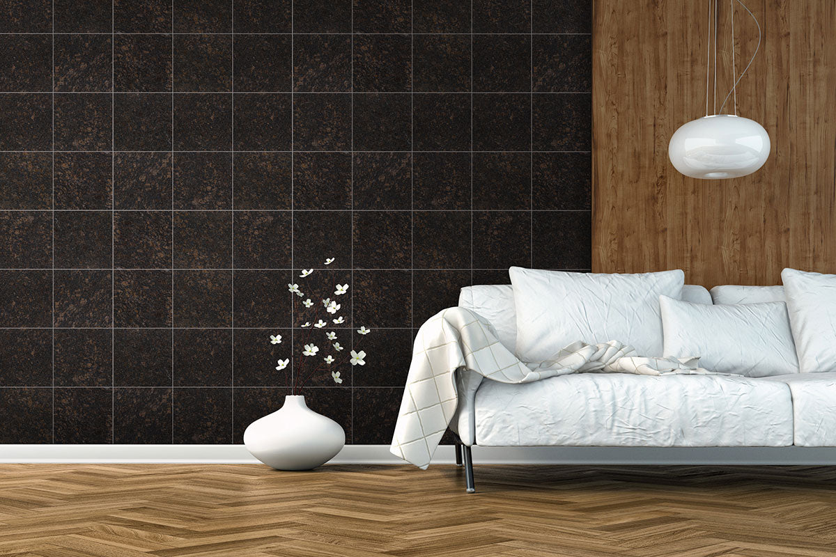 MSI Tan Brown 12 x 12 Polished Granite tile (TTANBRN1212) – MSI room scene