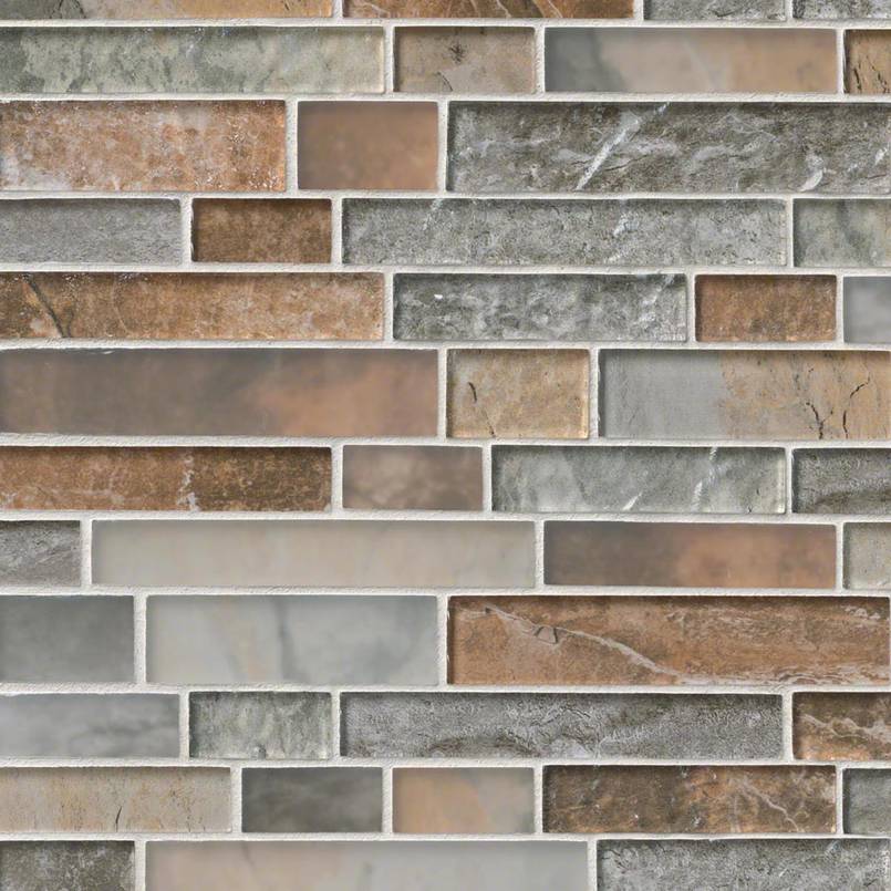 MSI Taos Interlocking Pattern Glass mosaic (SMOT-GLSIL-TAOS8MM) – MSI product image