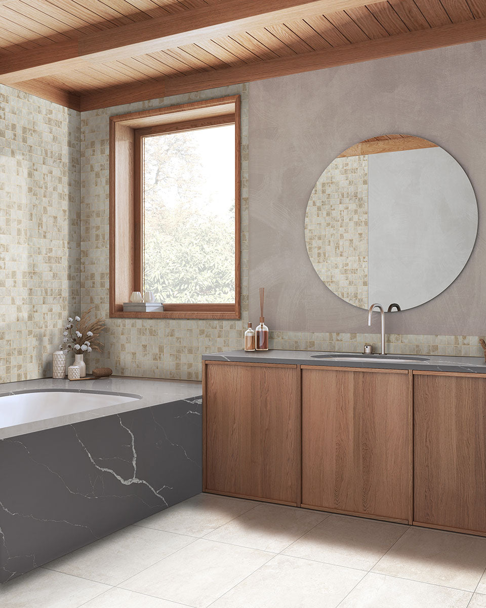 MSI Terra Onyx 2 x 2 Matte Porcelain mosaic (SMOT-PT-TERONY-2X2M) – MSI room scene