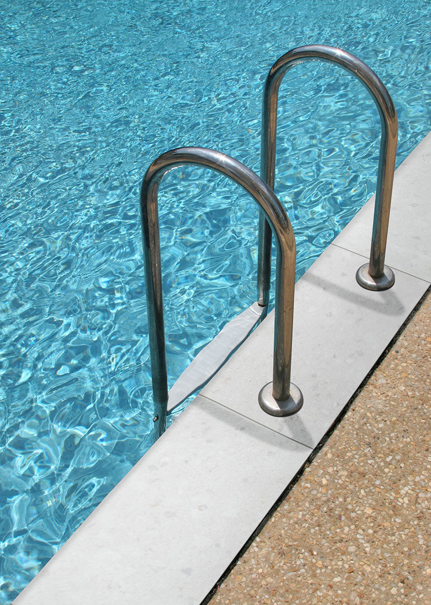 MSI Terrazo Glacier 24 x 24 Matte Porcelain paver (LPAVNTERGLA2424) – MSI room scene