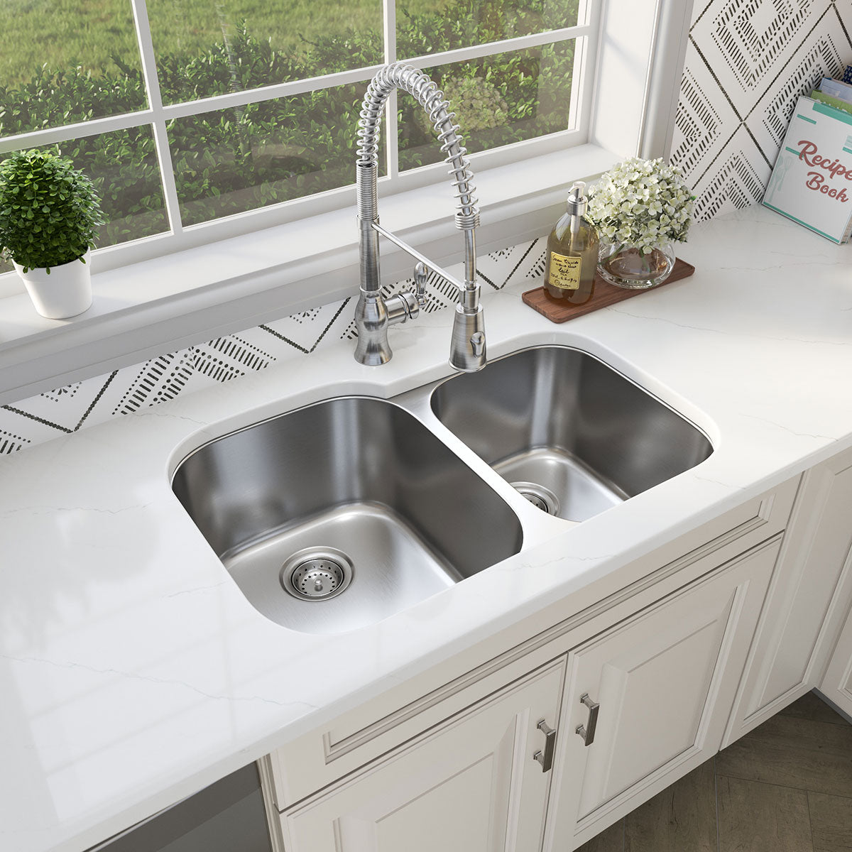 MSI Zaria Tes 8 x 8 Matte Porcelain tile (NZARTES8X8) – MSI room scene (kitchen)