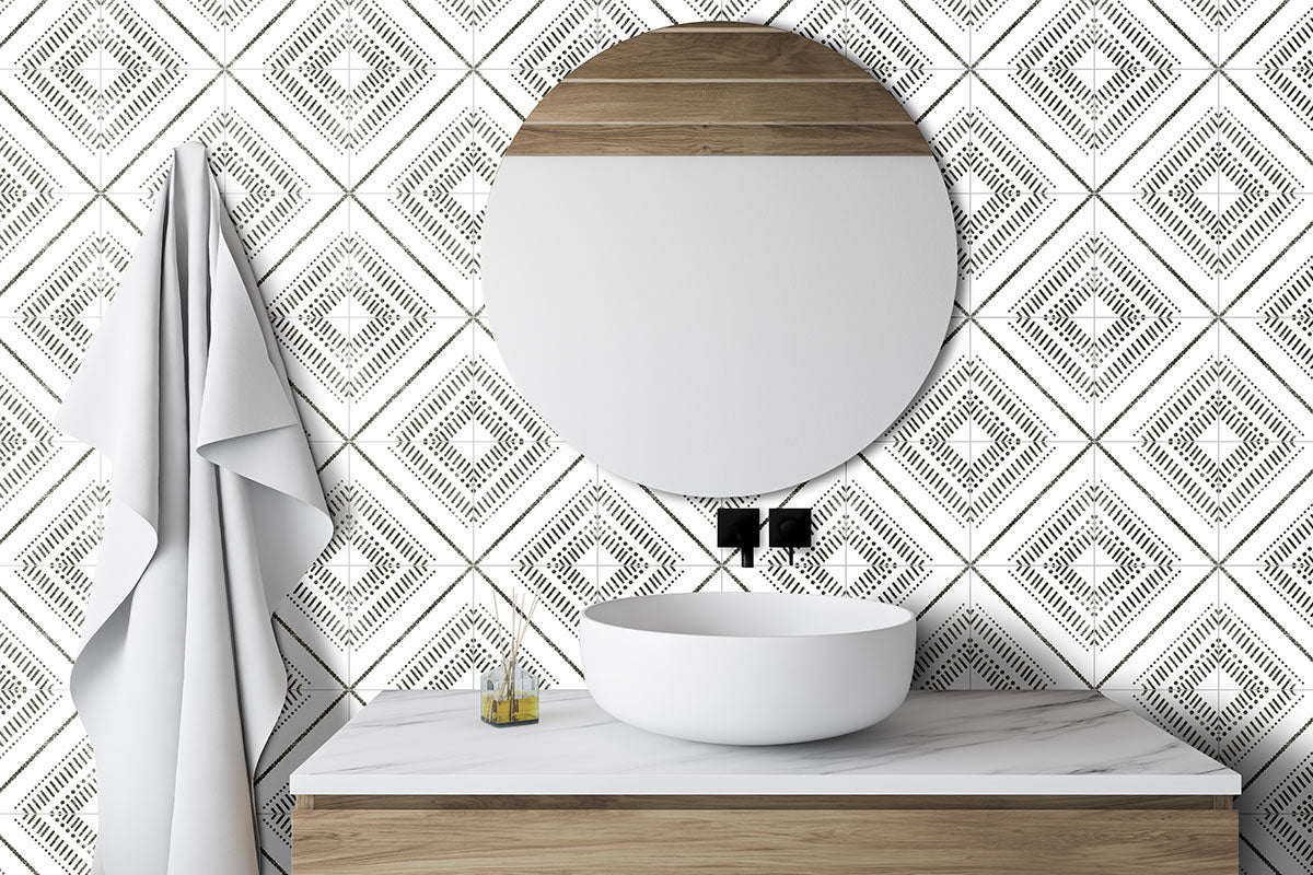 MSI Zaria Tes 8 x 8 Matte Porcelain tile (NZARTES8X8) – MSI room scene