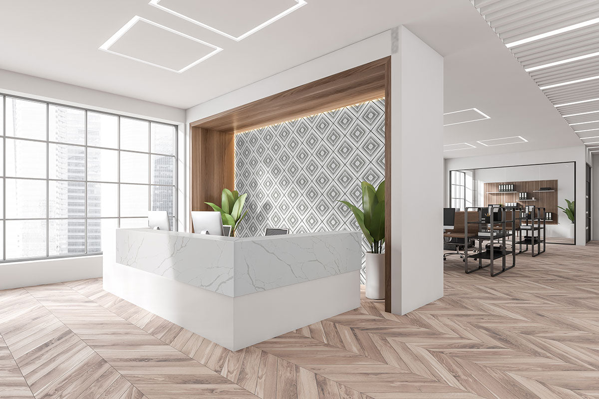 MSI Zaria Tes 8 x 8 Matte Porcelain tile (NZARTES8X8) – MSI room scene