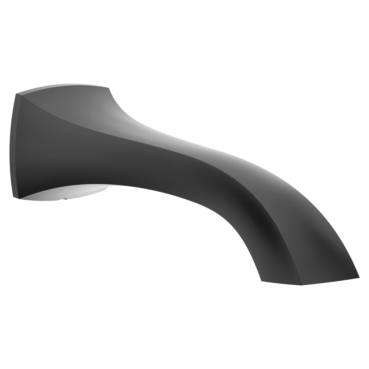 Moen Voss Single-Handle Non-Diverter Tub Filler TF191956 in Matte Black (TF191956BL)