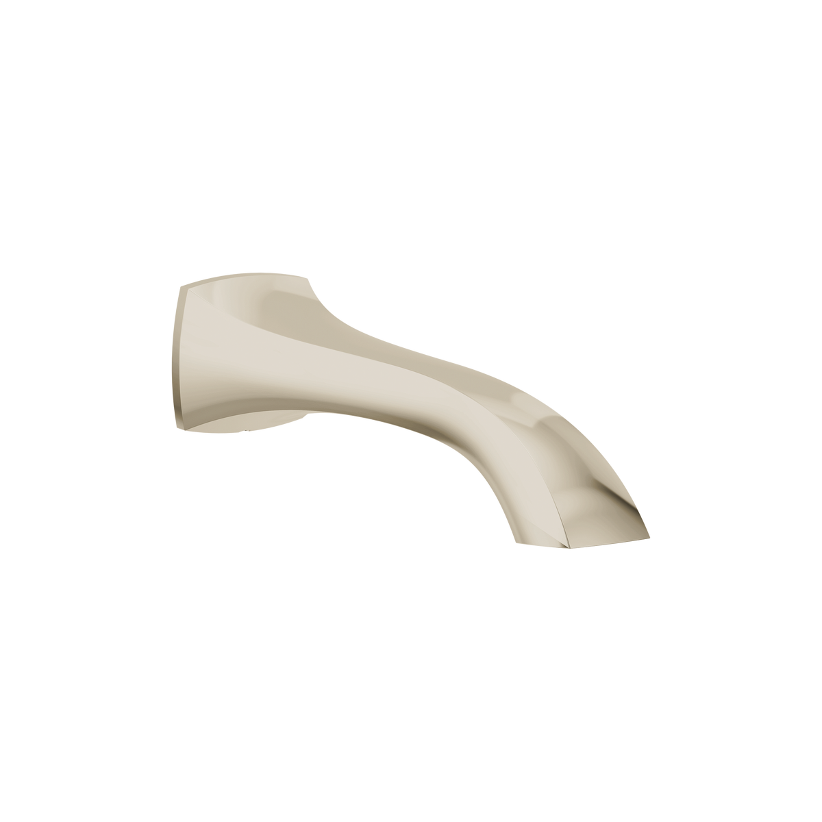 Moen Voss Single-Handle Non-Diverter Tub Filler TF191956 in Polished Nickel (TF191956NL)