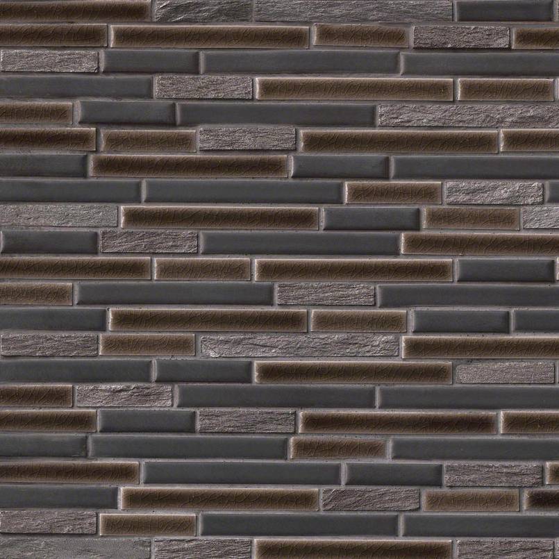 MSI Titan Interlocking Pattern Stone Porcelain mosaic (SMOT-SPIL-TI8MM) – MSI product image