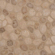 MSI Travertine Blend Pebbles Tumbled Travertine mosaic (SMOT-PEB-TRAVBLND) – MSI product image