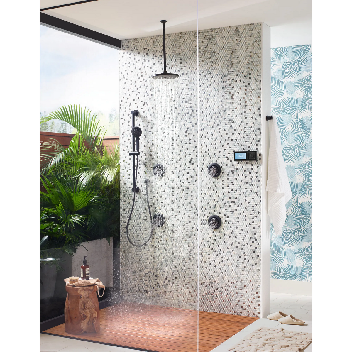 Moen Mosaic Body Spray TS1422 in Matte Black (TS1422BL) - view 4