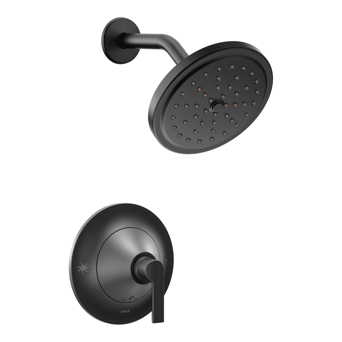 Moen Doux Posi-Temp Shower Only TS2202 in Matte Black (TS2202BL)