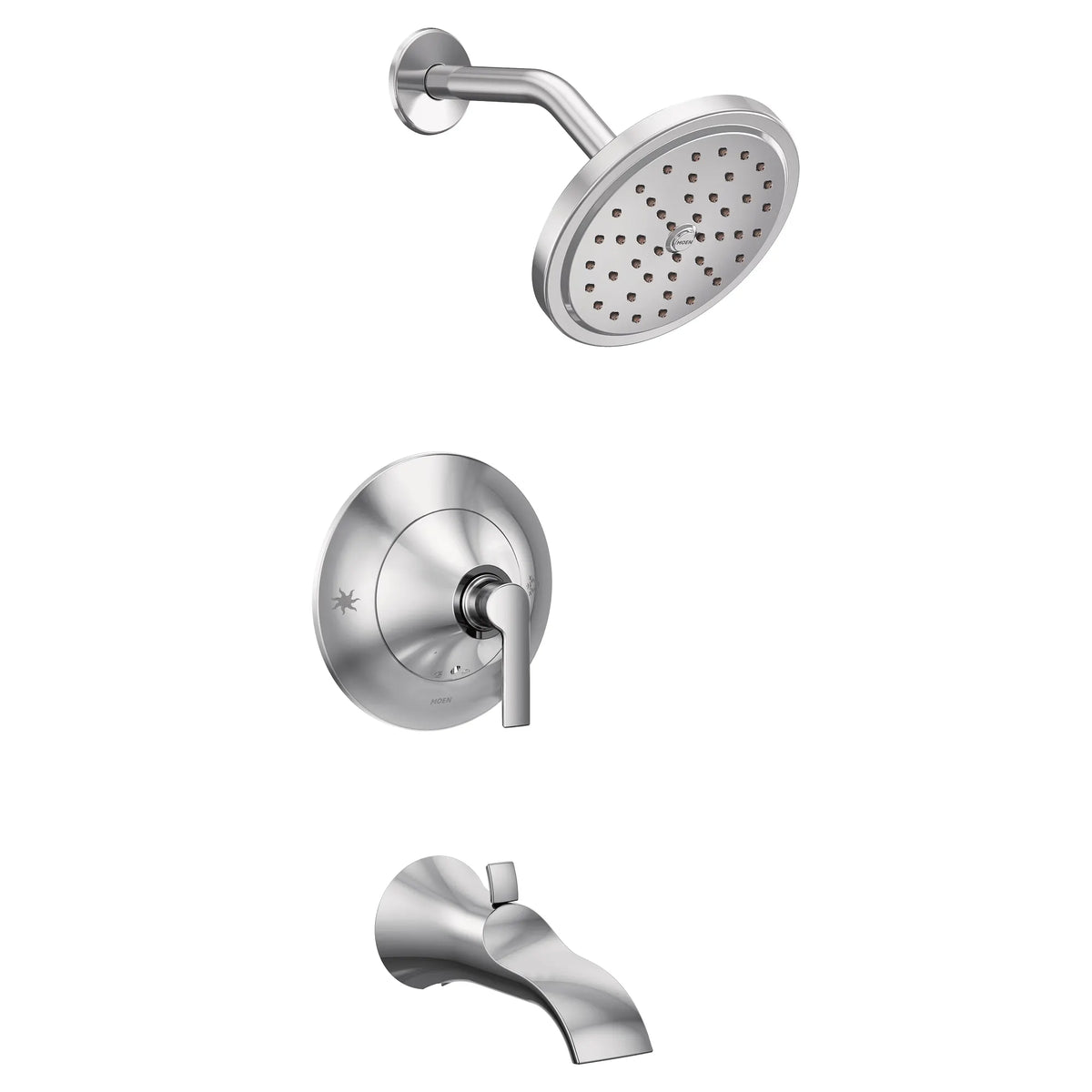 Moen Doux Posi-Temp Tub/Shower TS2203 in Chrome (TS2203) - view 2