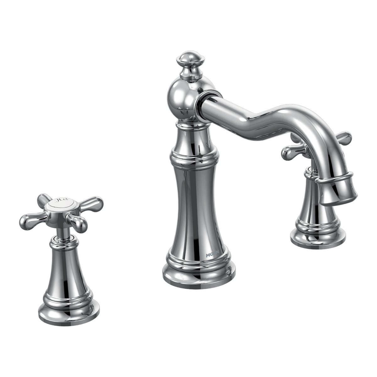 Moen Weymouth Two-Handle High-Arc Roman Tub Faucet TS22101 in Chrome (TS22101)