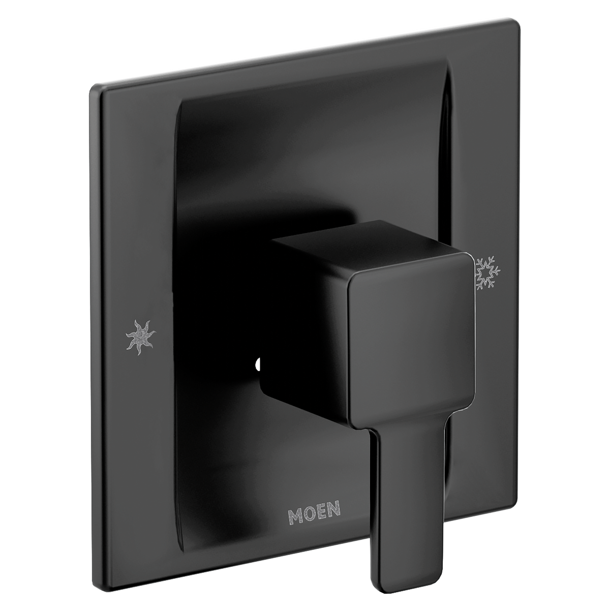 Moen 90 Degree Posi-Temp Valve Trim TS2711 in Matte Black (TS2711BL)