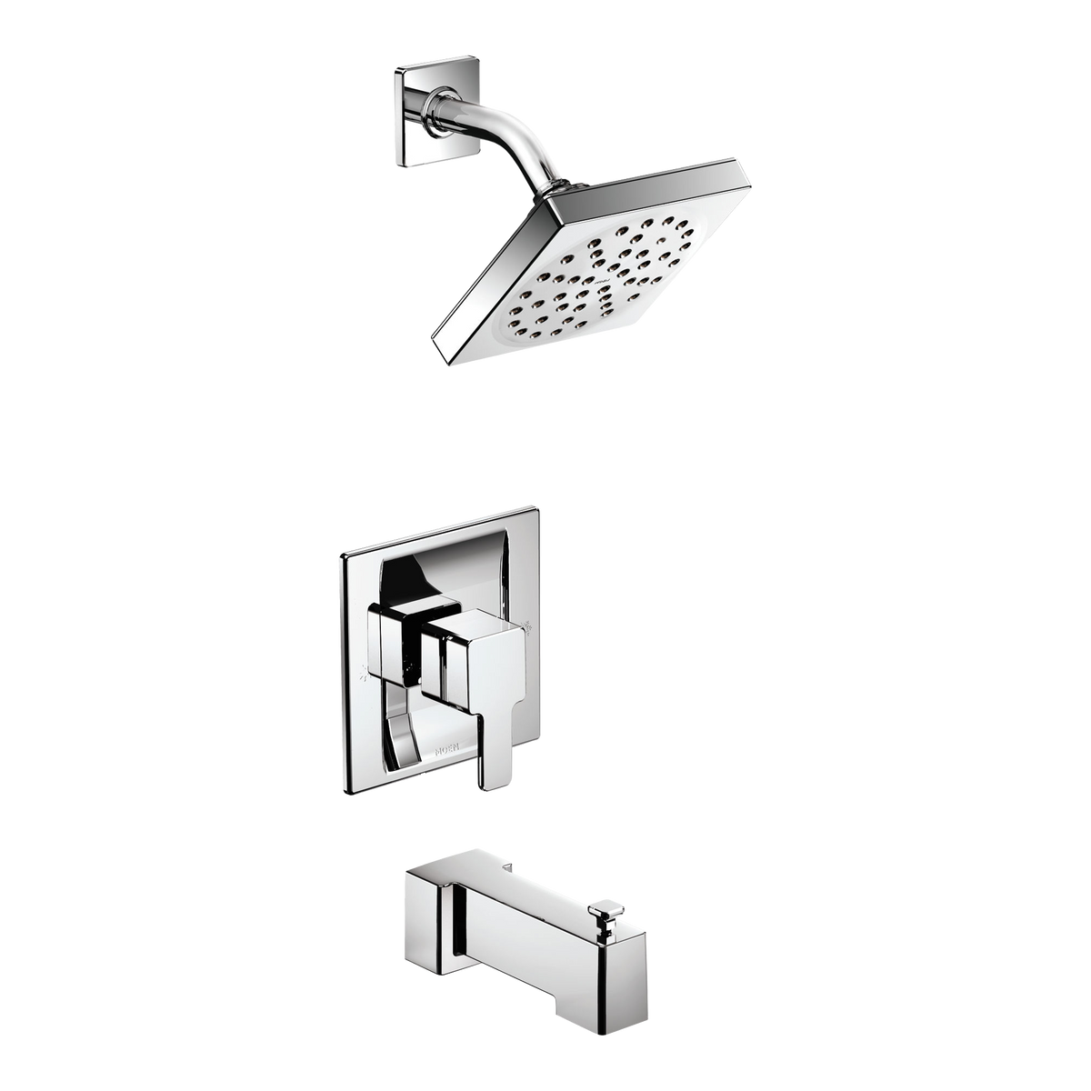 Moen 90 Degree Posi-Temp Eco-Performance Tub/Shower TS2713EP in Chrome (TS2713EP)