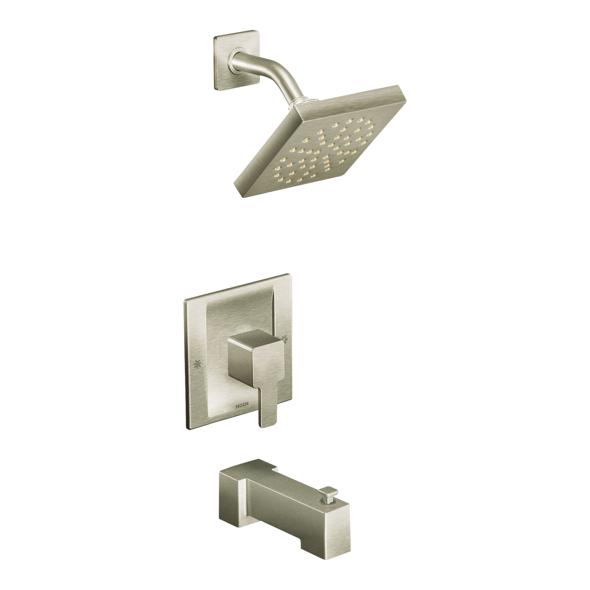 Moen 90 Degree Posi-Temp Tub/Shower TS2713 in Brushed Nickel (TS2713BN)