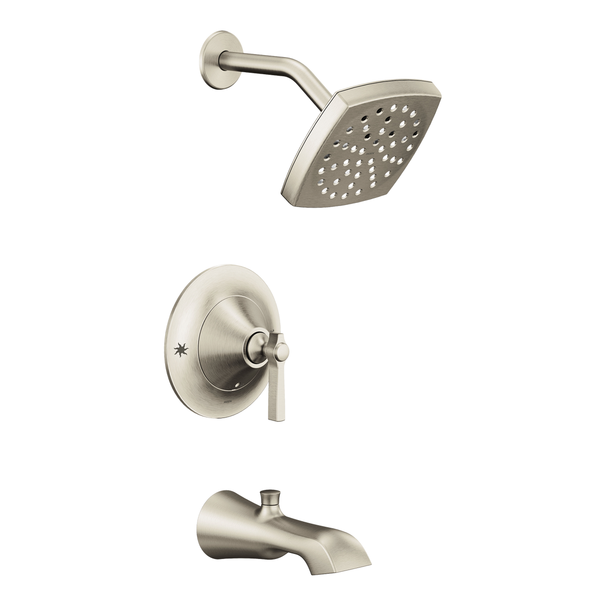 Moen Flara Posi-Temp Tub/Shower TS2913EP in Brushed Nickel (TS2913EPBN)